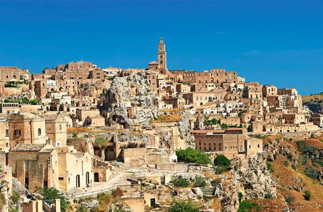 Kota Tua Matera, Italia